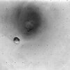 огромный кратер на марсе